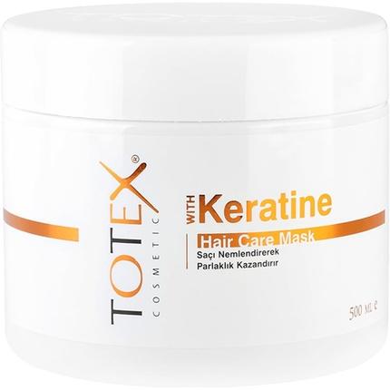 Produktbild Totex Deep Conditioning Hair Mask 500ml mit Vitamin B7 und Proteinen 16.9 Fl Oz Keratin (500 ml)