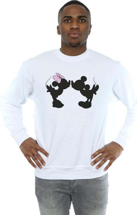 Produktbild Disney Mickey Minnie Kiss Silhouette Sweatshirt (M)