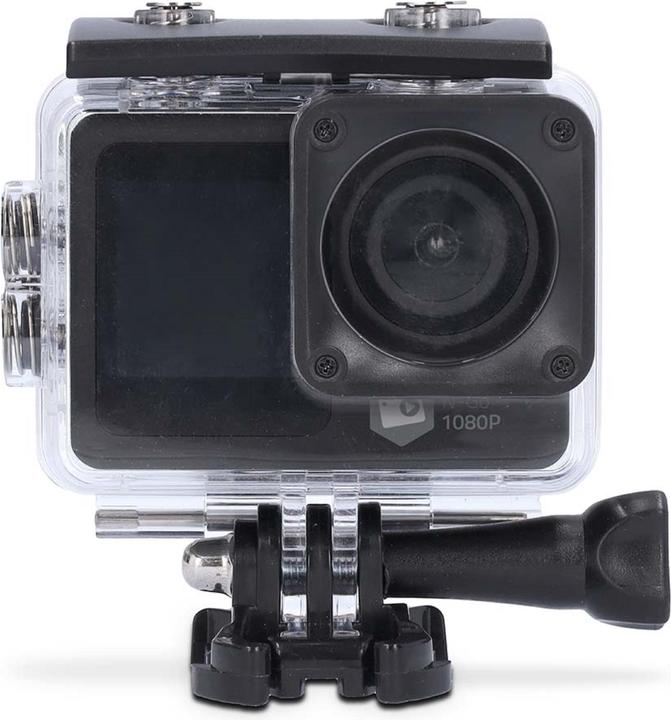 Produktbild Nedis Action Cam | Dualer Bildschirm | 1080p@30fps | 12 MPixel | Wasserdicht bis: 30.0 m | 70 min | (30p, WLAN)