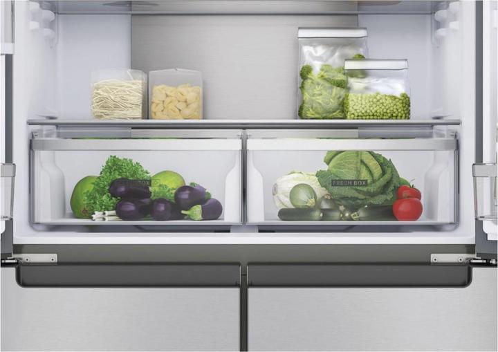 Produktbild Whirlpool WQ9 U2L Side-by-Side Kühlkombination Freistehend 594 l E Edelstahl (388 l)