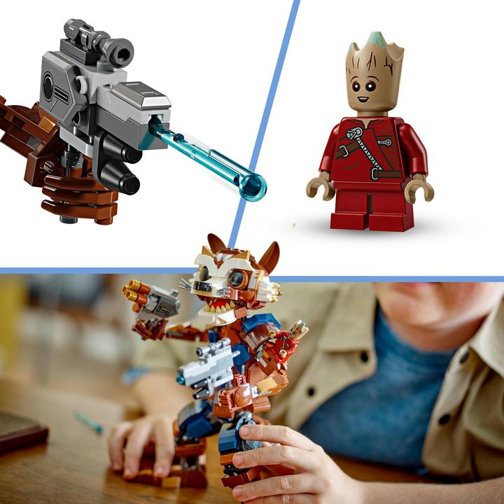Produktbild LEGO Rocket & Baby Groot (76282, LEGO Marvel)