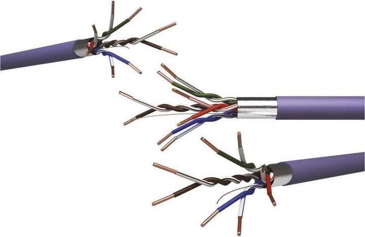 Produktbild Emos Datenkabel FTP CAT 5E LSZH, 305m (CAT5e, 305 m)