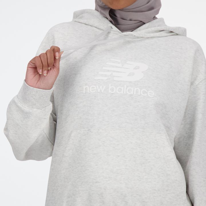 Immagine prodotto New Balance W Felpa con cappuccio French Terry Stacked Logo (L)