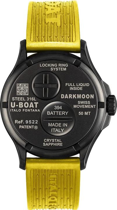 Image du produit U-Boat 9522 Jaune Lune foncé IPB (Swiss Made, 44 mm)