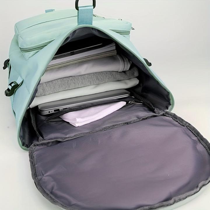 Produktbild Only-Bags.Store Reise-Rucksack, grosse Kapazität Wandern Rucksack, trocken-nass Trennung Gepäcktasche