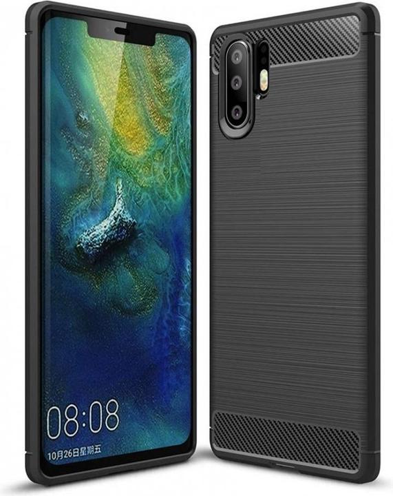 Actual product image Screenguard Huawei P30 Pro Cover Carbon Brushed Soft TPU (Huawei P30 Pro)