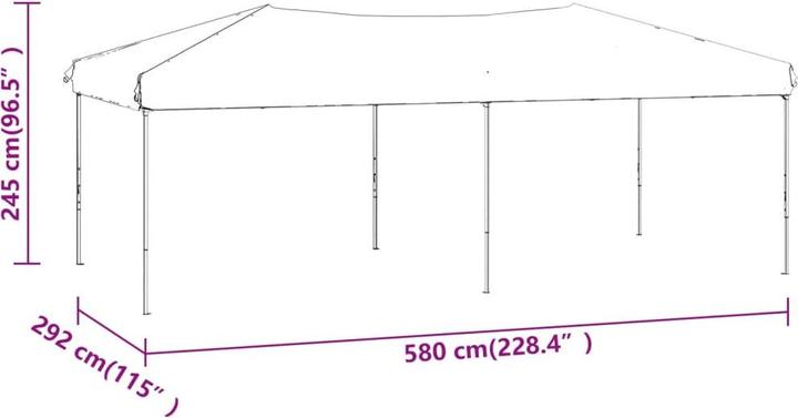 Produktbild VidaXL Bernhilde (580 cm, 580 cm)