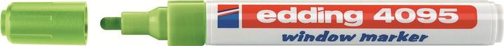 Produktbild Edding Kreidemarker 4095 (Weiss, Neonrosa, Neonorange, Neongelb, Grün, Blau, Schwarz, Rot, Hellgrün, 3 mm, 10 x)