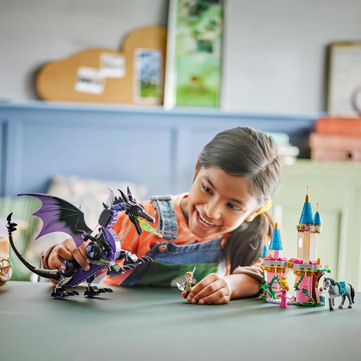 Produktbild LEGO Malefiz als Drache (43240, LEGO Disney)