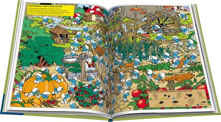 Produktbild Ravensburger Die Schlümpfe: Das grosse Wimmelbuch (Deutsch, IMPS, 2023)