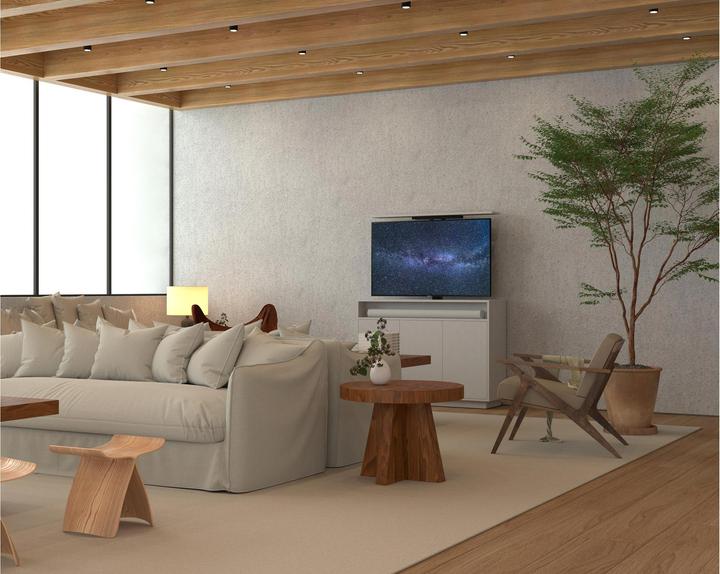 Immagine prodotto Multibrackets Sollevatore TV AV per mobili, bianco max. 50 kg (55", 50 kg)