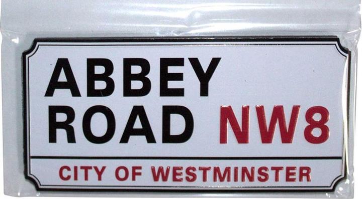 Image du produit Rock Off - Aimant de réfrigérateur ABBEY ROAD NW LONDON (1 x)