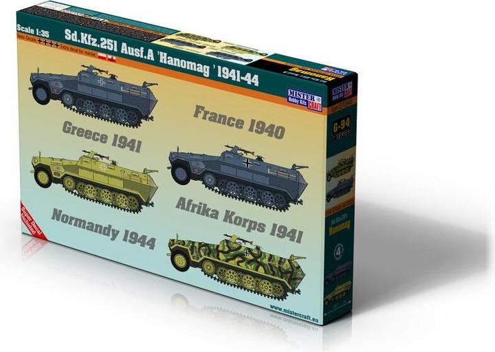 Immagine prodotto MeisterCraft Sd. Kfz 251 1/35 ausf A Hanomag 1941-44