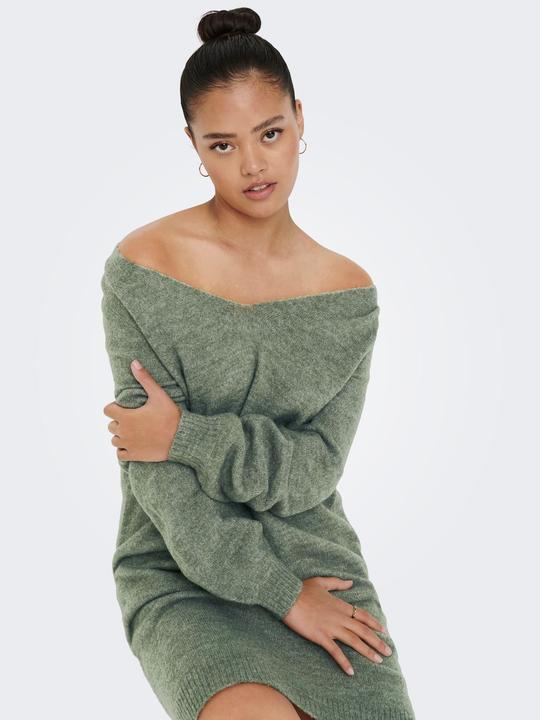 Produktbild JdY V-Ausschnitt Strickkleid (S)