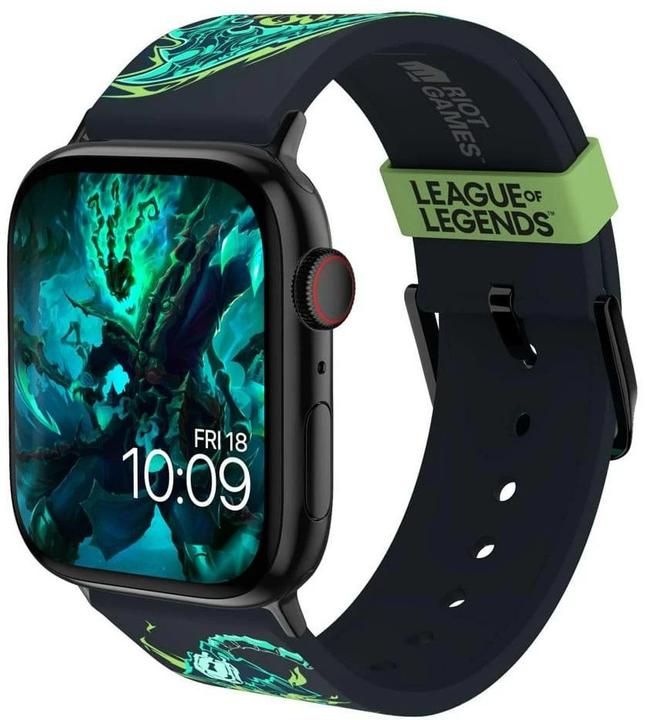 Actual product image Moby Fox League of Legends bracelet pour smartwatch Thresh (22 mm, Silicone, Stainless steel, 3, 4, Apple Watch Series 1)