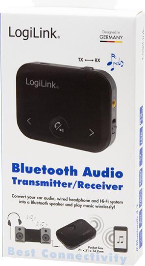 Produktbild LogiLink Bluetooth Audiosender und Empfänger (Sender & Empfänger)