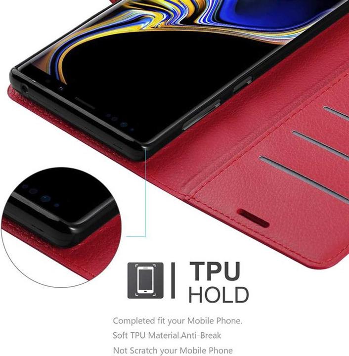 Actual product image Cadorabo Book with stand function cover (Samsung Galaxy Note 9)