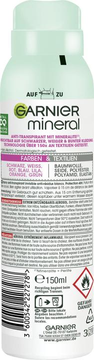 Produktbild Garnier Mineral Black White Color (Spray, 150 ml)