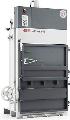 Actual product image HSM Vertical baler
