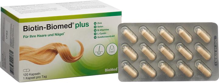 Image du produit Biomed plus caps (120 pièce(s), Capsules, 102 g)
