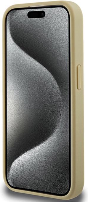 Produktbild Hello Kitty HKHMP13XPGHCKD iPhone 13 Pro Max 6.7" złoty/gold hardcase Leather Kitty Head MagSafe (Apple iPhone 13 Pro Max)