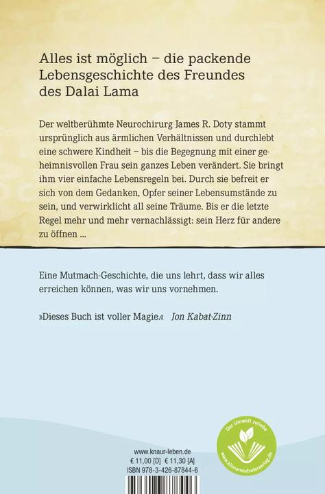 Actual product image Das Alphabet des Herzens (German, James R. Doty, 2019)
