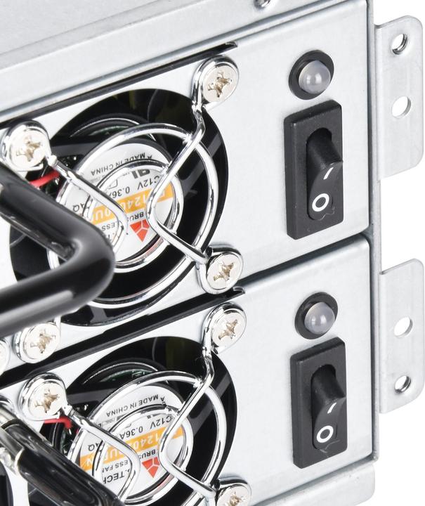 Produktbild Silverstone SST-GM600S - Redundantes Mini-Netzteil Cybenetics Silver, 600W (600 W)
