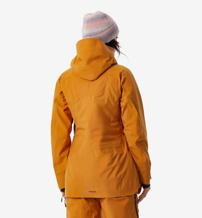 Image du produit Wedze Veste de ski chaude et respirante femme, FR 500 camel (M)
