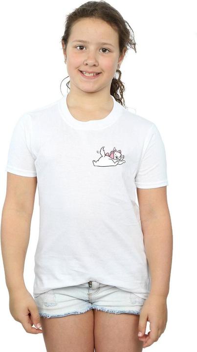 Produktbild Disney Aristocats Marie Sweet Backside Breast Print TShirt Mädchen (140, 146)