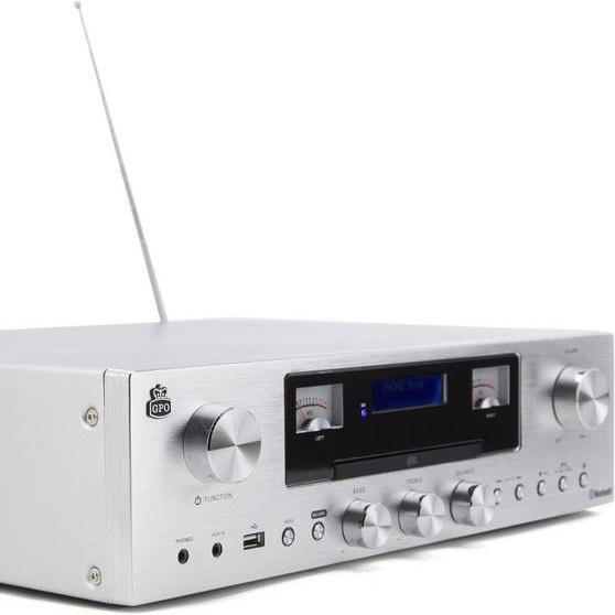 Actual product image GPO PR200 - Premium Line HiFi systeem, DAB+ radio, CD, USB, bluetooth (Bluetooth, 1x 12 W)
