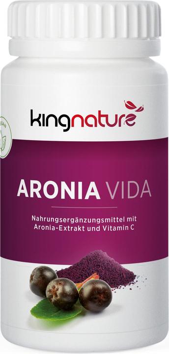 Actual product image Kingnature Chokeberry Vida (100 Piece, Capsules, 60 g)