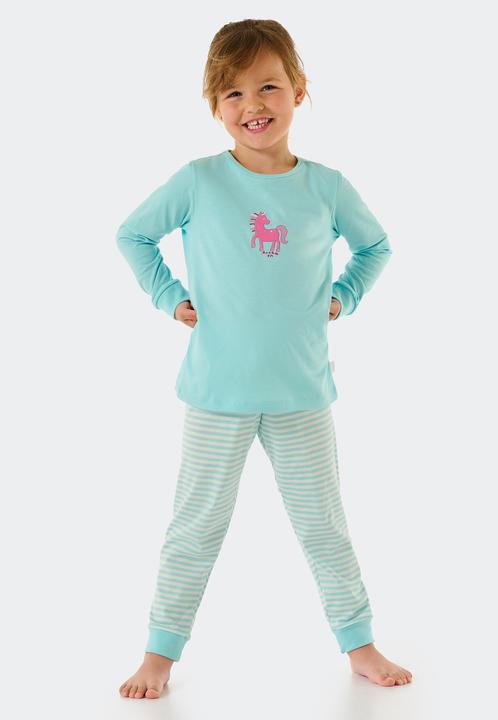 Actual product image Schiesser Pyjamas "Nightwear" turquoise (140)