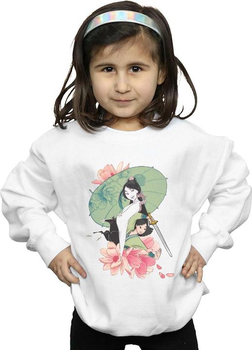 Produktbild Disney Mulan Magnolia Collage Sweatshirt Mädchen (152, 158)