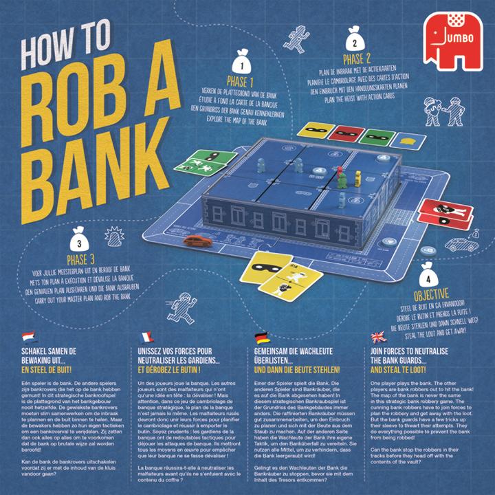 Produktbild Jumbo How To Rob A Bank (Deutsch, Englisch, Französisch)