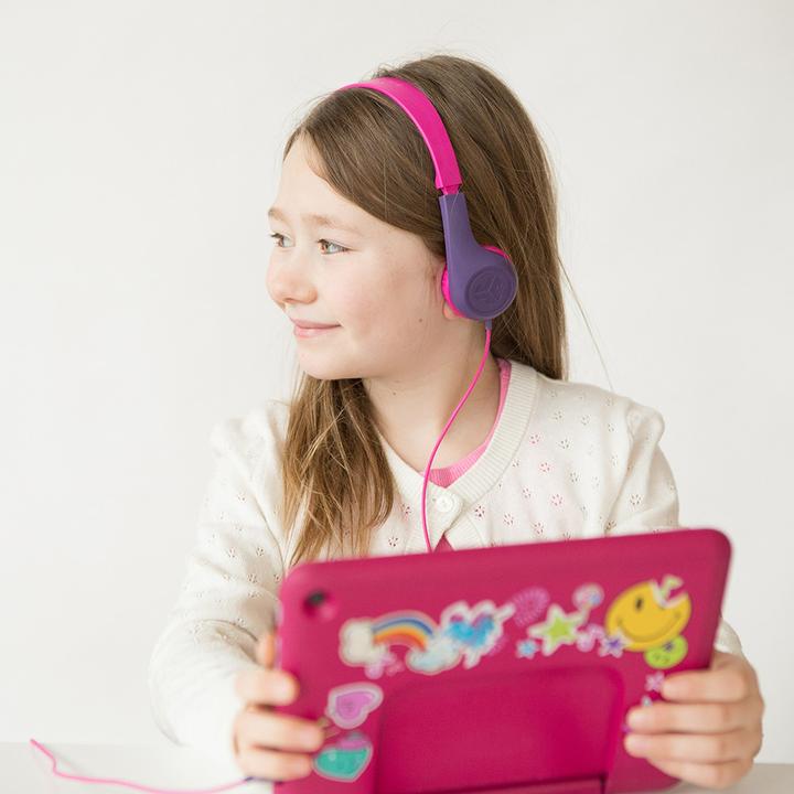 Immagine prodotto JLab Audio JLAB JBuddies Pop Cuffie On Ear rosa, cablate