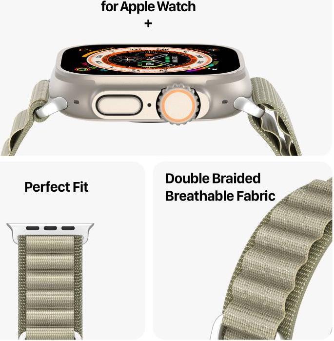 Produktbild Dux Ducis GS Series Nylon Armband (38 mm, 40 mm, 41 mm, Nylon)