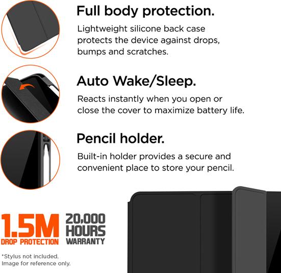 Actual product image Eiger Storm 250 Stylus Case (Galaxy Tab S9+, Galaxy Tab S9 FE+, Galaxy Tab S10+)