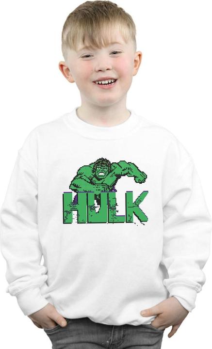 Image du produit - Sweat HULK PIXELATED - Garçon (140, 146)