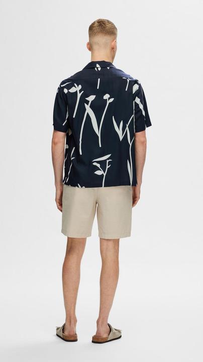 Actual product image Selected Homme Print short sleeve shirt (XL)