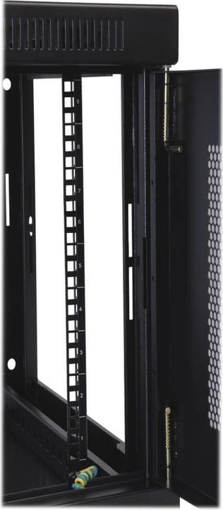 Immagine prodotto Eaton Mini armadio rack SmartRack 9U a basso profilo per montaggio a parete con interruttore (9 HE, Rack da 19 pollici)