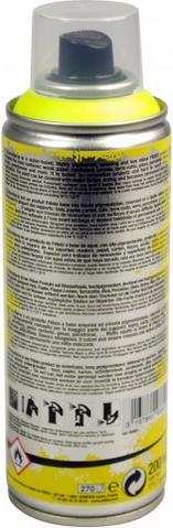 Image du produit Pebeo DecoSpray Peinture acrylique fluo (Jaune-néon, 200 ml)