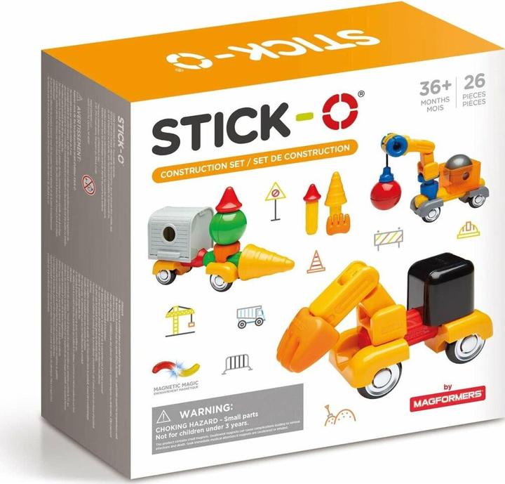 Image du produit Magformers Magnetinis konstruktorius Stick-O rinkinys 26 elementai (005-902004)