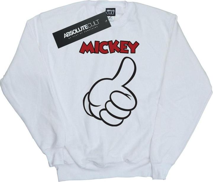 Immagine prodotto Disney Mickey Mouse Thumbs Up Felpa Uomo (L)