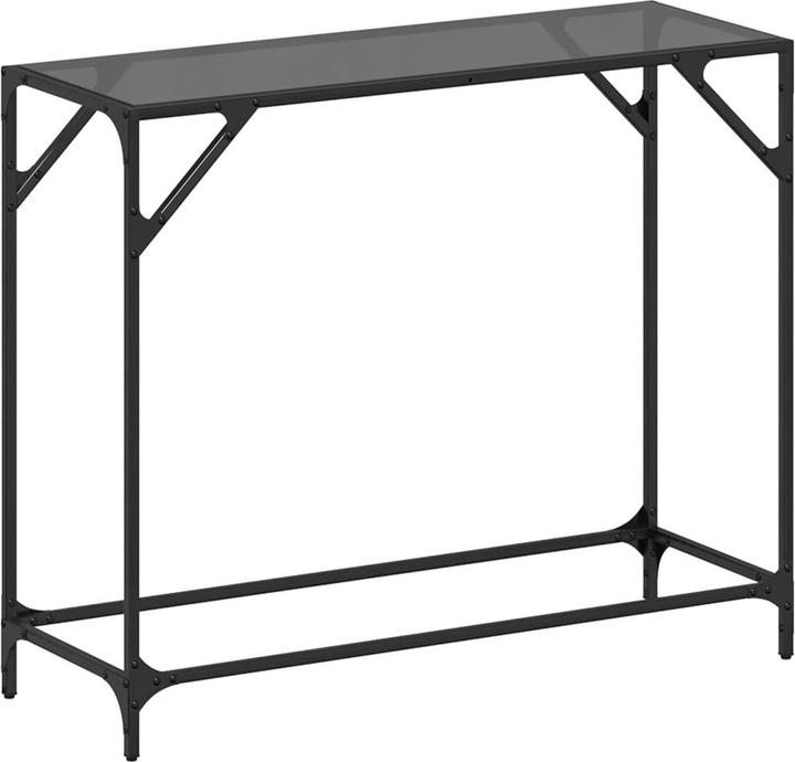 Actual product image VidaXL Console table with glass top