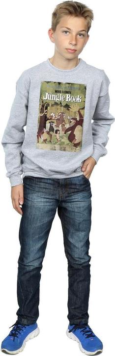Produktbild Disney The Jungle Book Retro Poster Sweatshirt Jungen (140, 146)