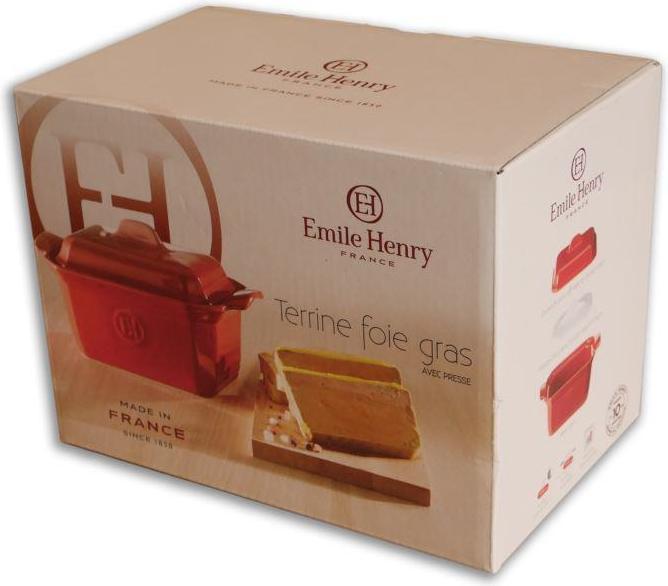 Immagine prodotto Emile Henry EH349706 Zuppiera con piatto a pressione 190x120mm 9706-34 Grand Cru