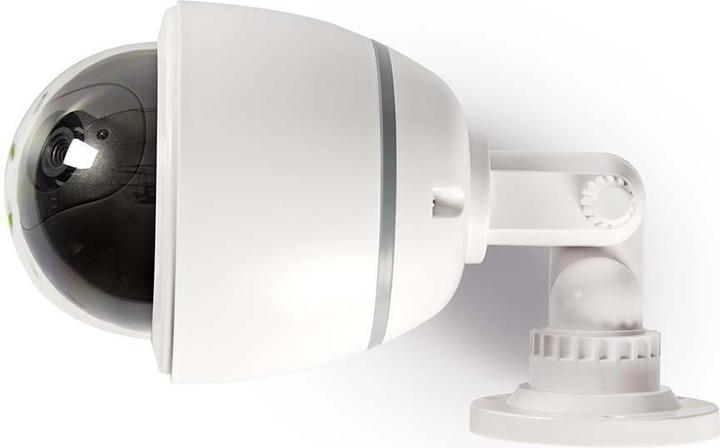 Produktbild Nedis Dummy-Überwachungskamera Dome IP44 Batteriebetrieben Innen- und Aussenbereich Weiss Weiss