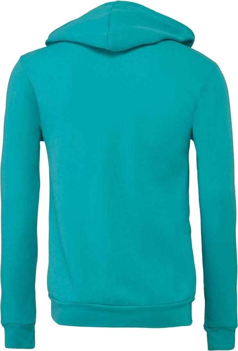 Actual product image Bella Canvas Adults Unisex Full Zip Hoodie (S)