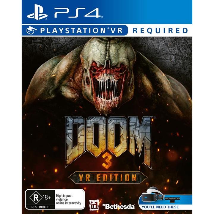 Produktbild Plaion DOOM 3: VR (PS4, IT)