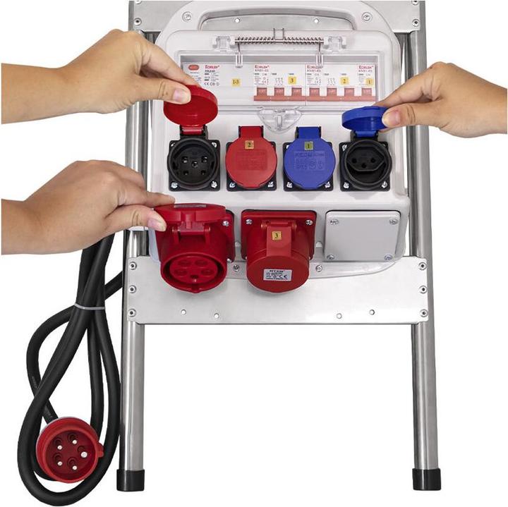 Produktbild BRW Stromverteiler (13 x, CEE)